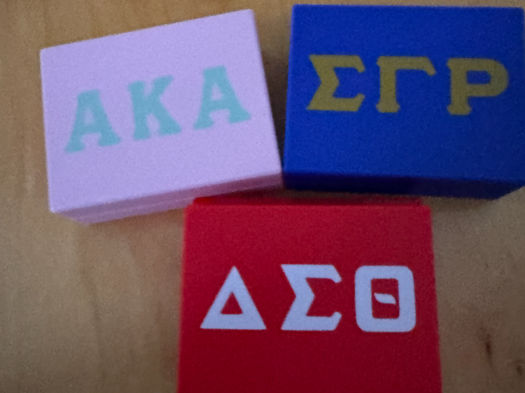 Sorority Small Box approx 95 x 73 x 34 mm box size
