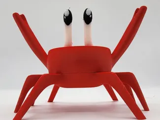 Crab spoon rest