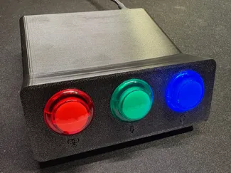MS Teams control panel - Mic, Camera, Raise hand