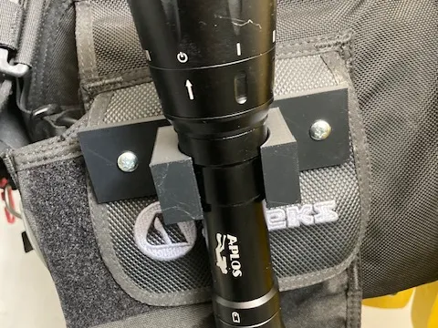 Tauchlampenhalterung für Dive-Jacket 
