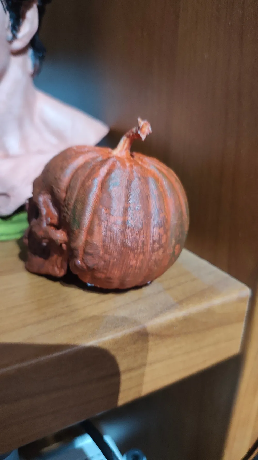 PUMPKIN SKULL - Free 3D Print Model - MakerWorld