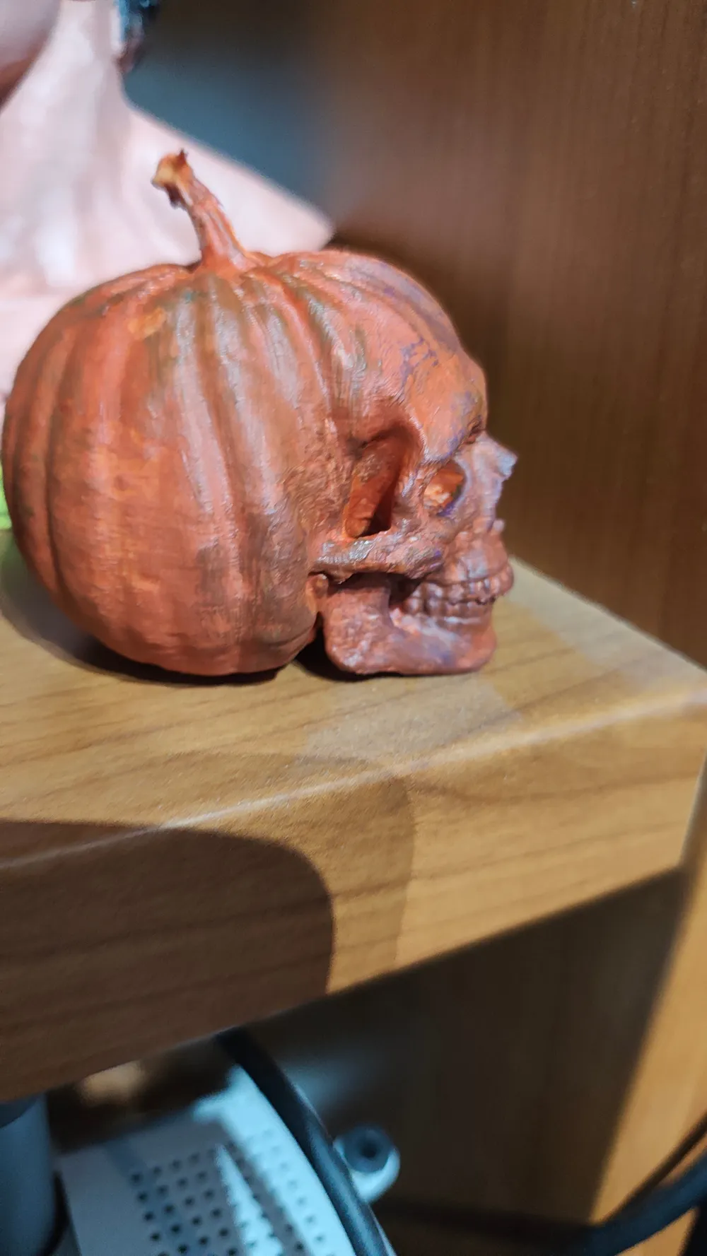 PUMPKIN SKULL - Free 3D Print Model - MakerWorld