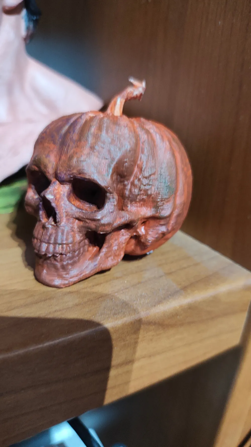 PUMPKIN SKULL - Free 3D Print Model - MakerWorld