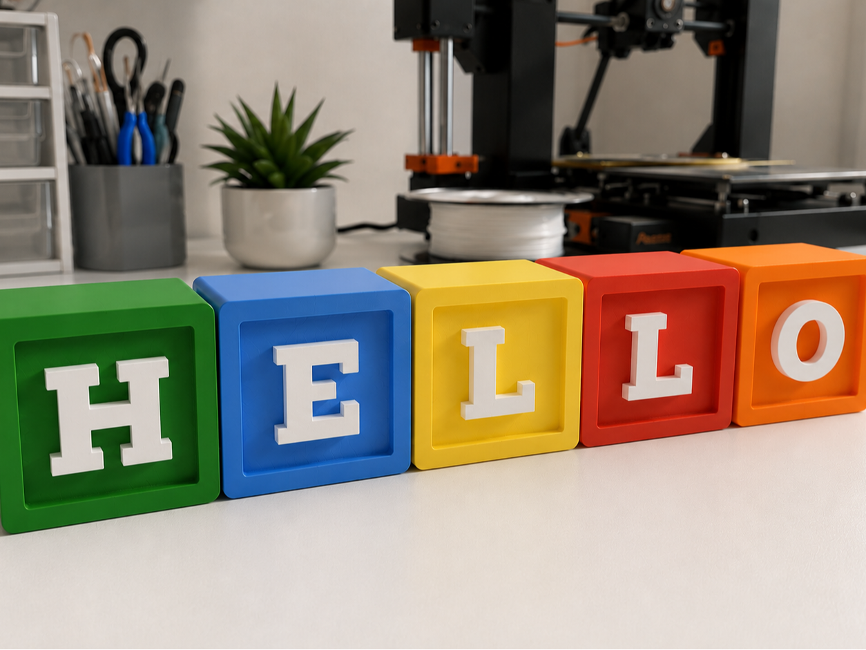 Cube alphabet