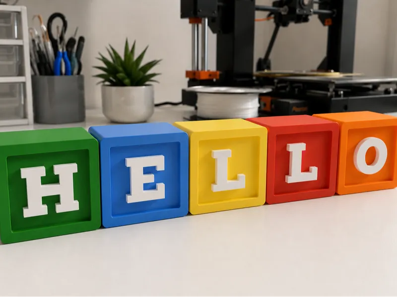 Cube alphabet