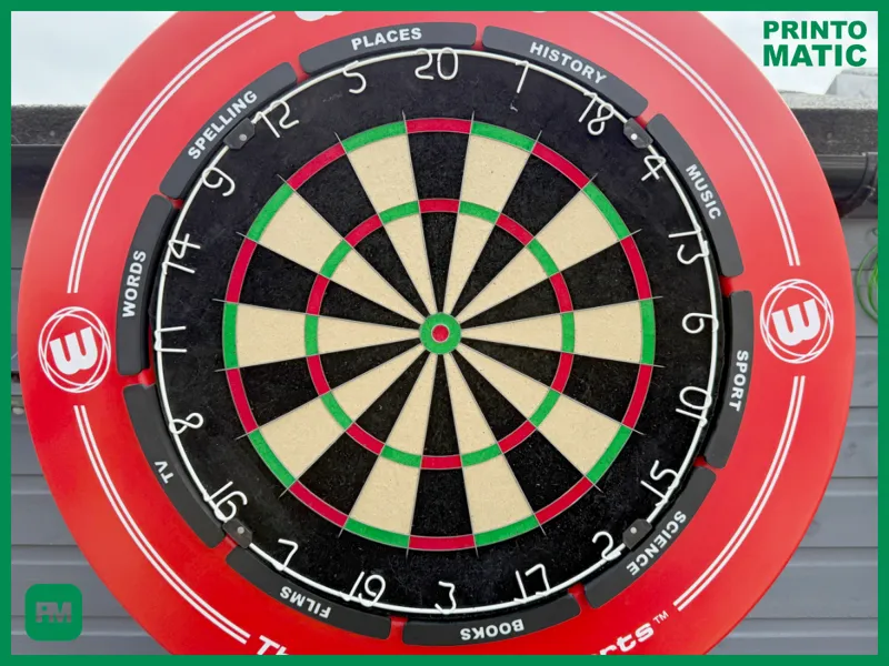 Bulls Eye Board Game - Dartboard Categories