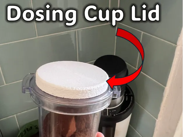 DF64 Dosing Cup Lid for Blind Shaking