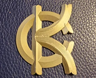 CK 3D Initials