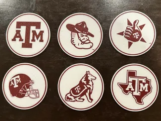 Texas A&M Coasters