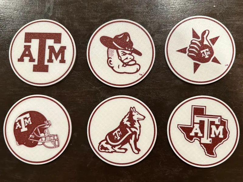 Texas A&M Coasters