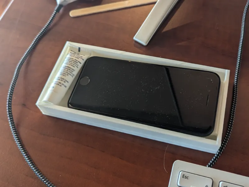Phone bed