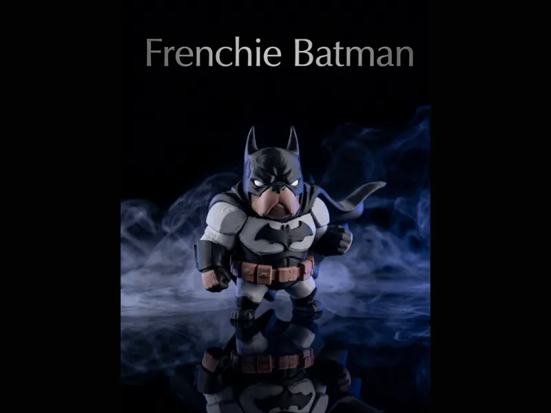 Frenchie Batman - The Dark Knight