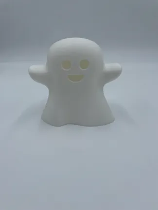 Cute Halloween Ghost - No Supports - Easy Scale