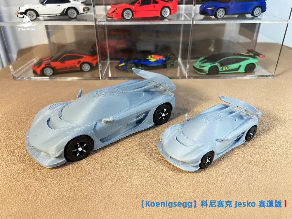 Koenigsegg】Jesko Track Edition 1:64 Scale Model Car Multi-Color