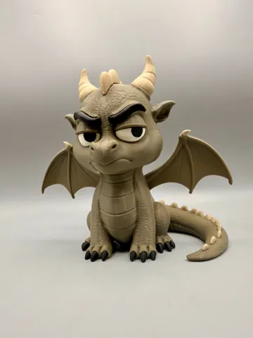 Adorno temático: Grumpy Dragon — vista de referencia 4