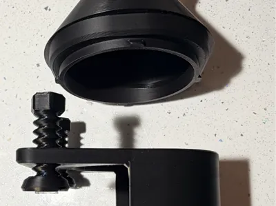 desk clamp poop chute