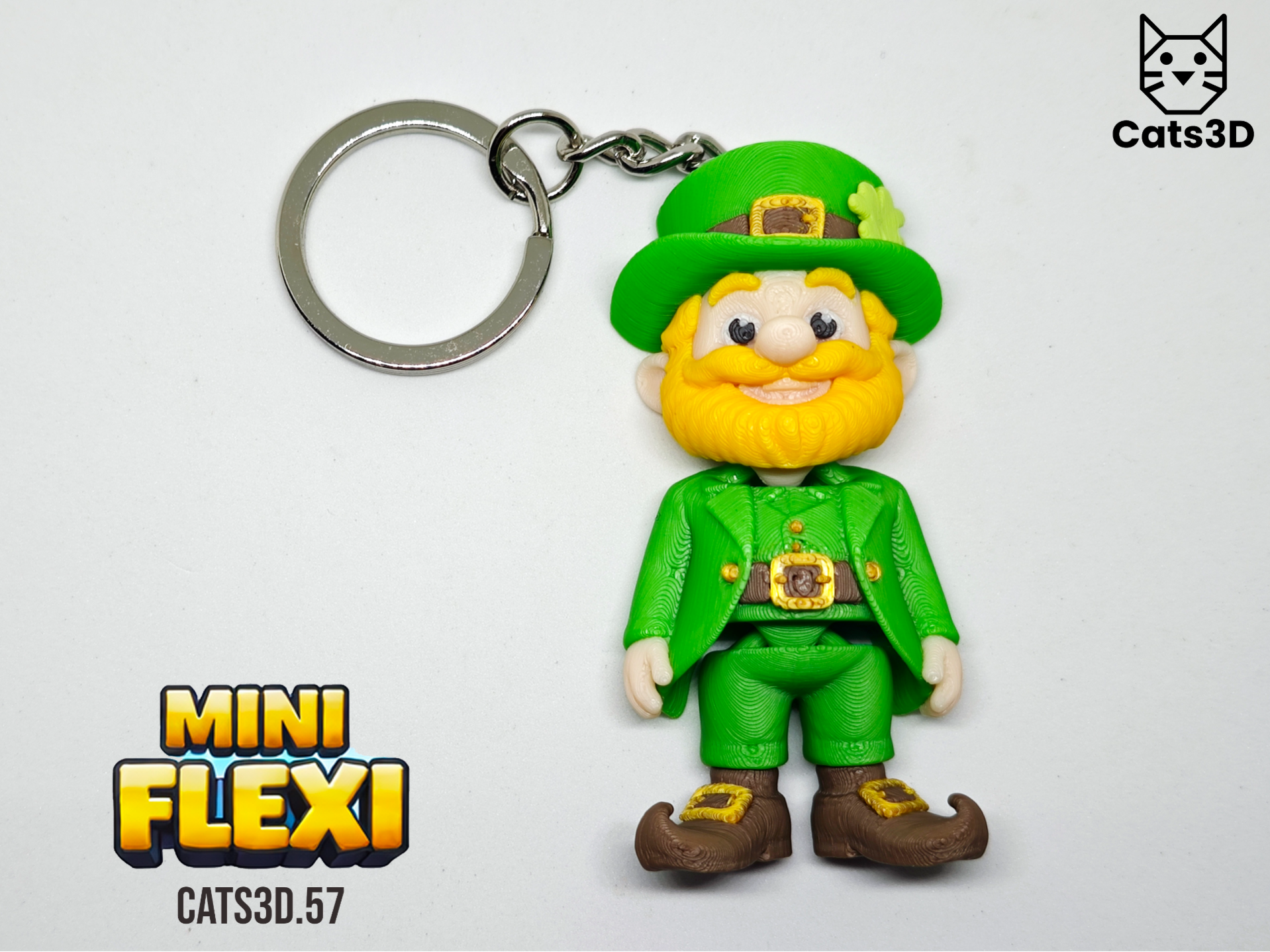 Irish Leprechaun – Mini Flexi (St. Patrick’s)