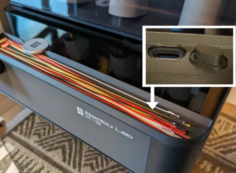 Purge Strip Tray for Bambu P1S & P1P view 3