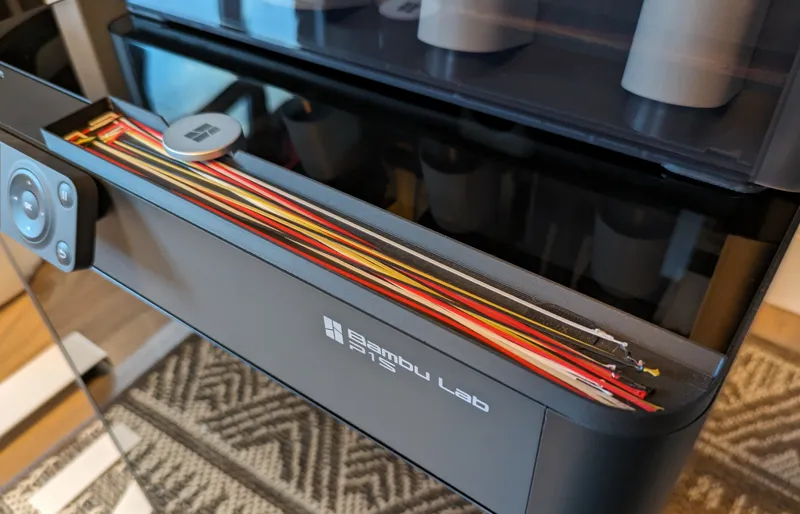 Purge Strip Tray for Bambu P1S & P1P