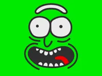 Pickle Rick – Print-in-Place (2 Sizes • Fast Print)