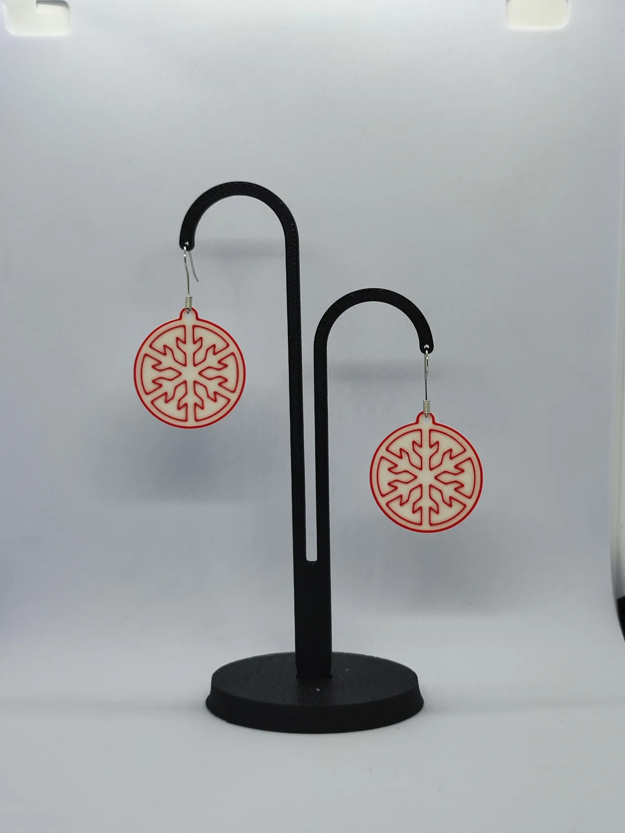 Aretes Copo Rojo view 2
