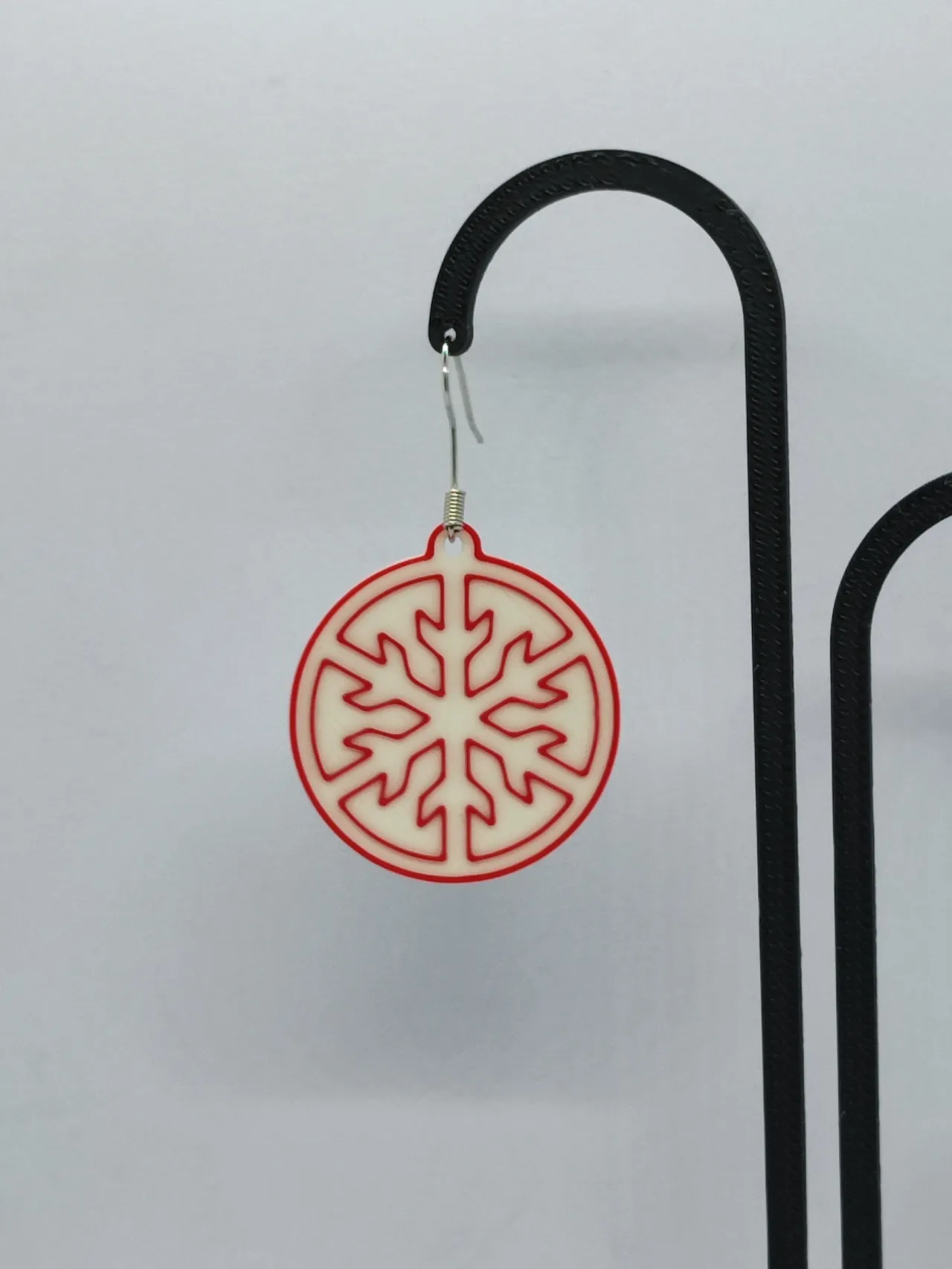 Aretes Copo Rojo view 4