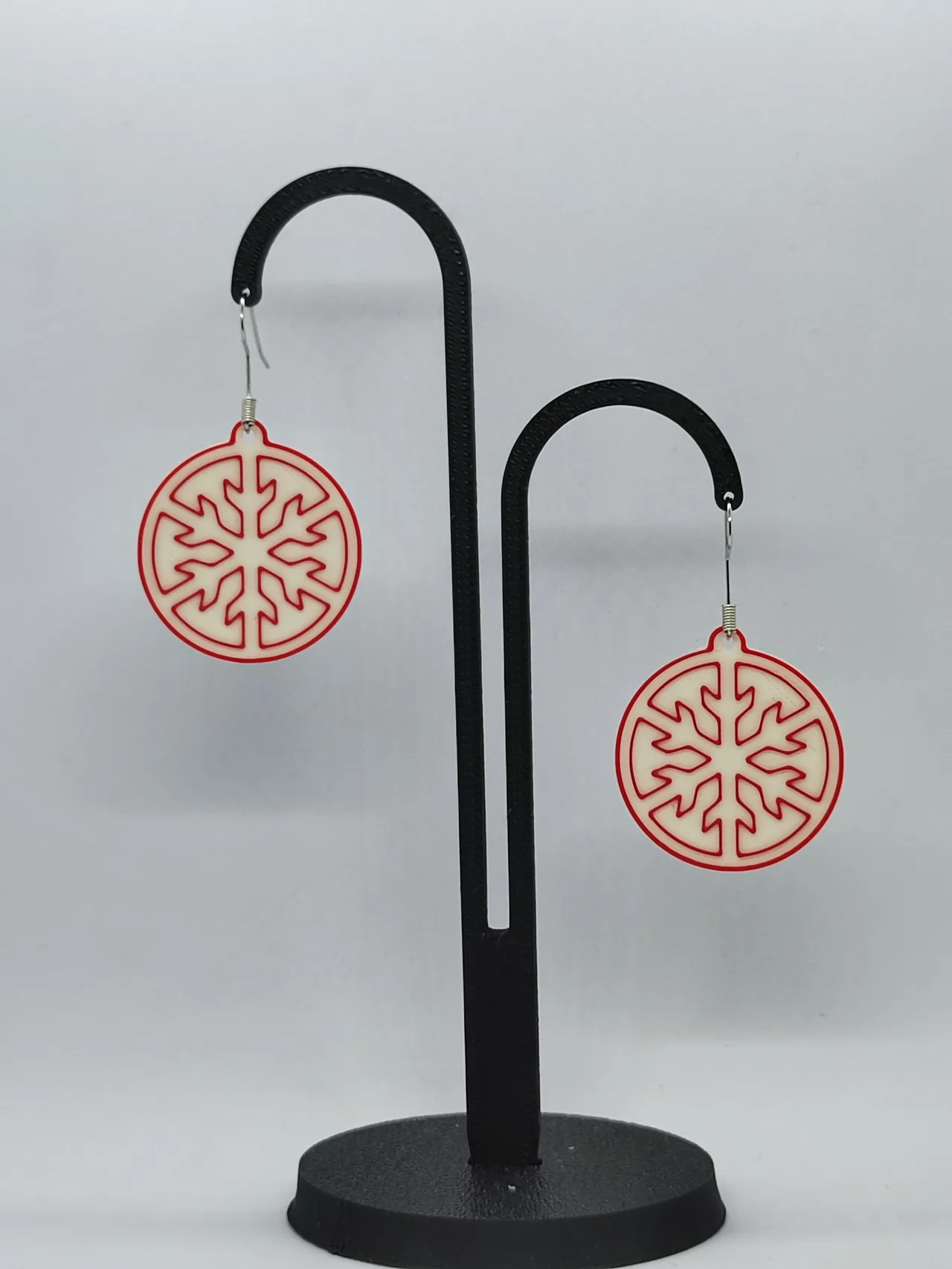 Aretes Copo Rojo view 3