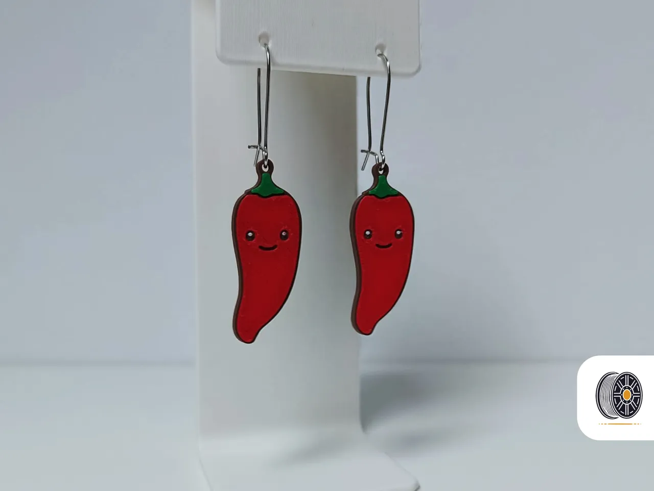 Chili Pepper | Veggie Earring Collection view 3