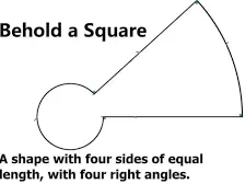 Square is Square? - square meme - No AMS