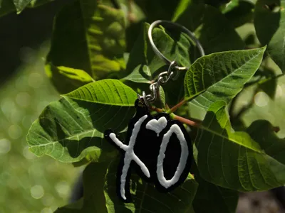 The Weeknd XO Keychain