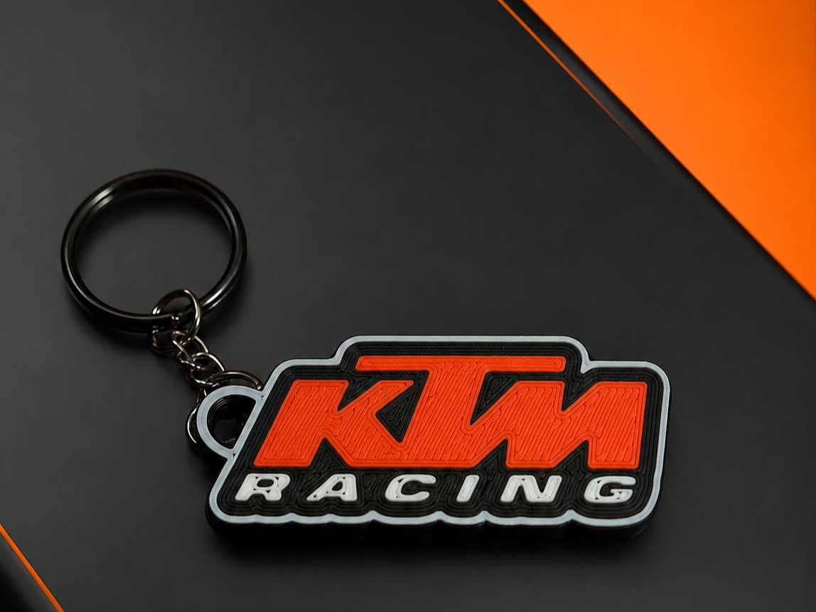 KTM Racing keychain