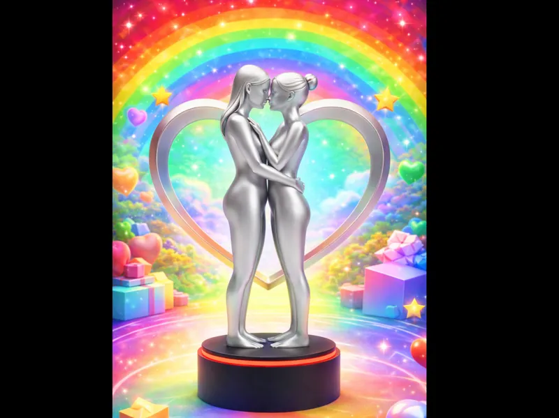 Eternal Love – Two Women Sculpture