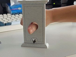 Magic Finger Guillotine Trick