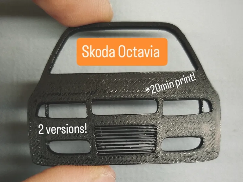 Skoda Octavia Keychain