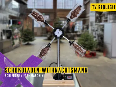 Chocolate spinning machine