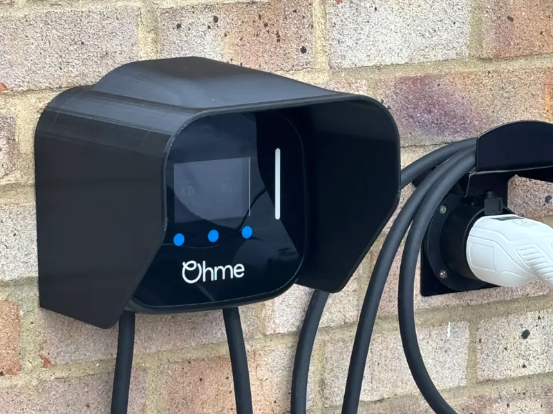 EV Charger sunshade for Ohme Home Pro