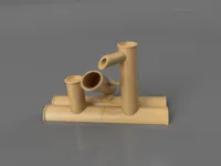 Bamboo Tipper Fountain 