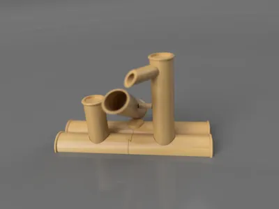 Bamboo Tipper Fountain (Shishi-odoshi)
