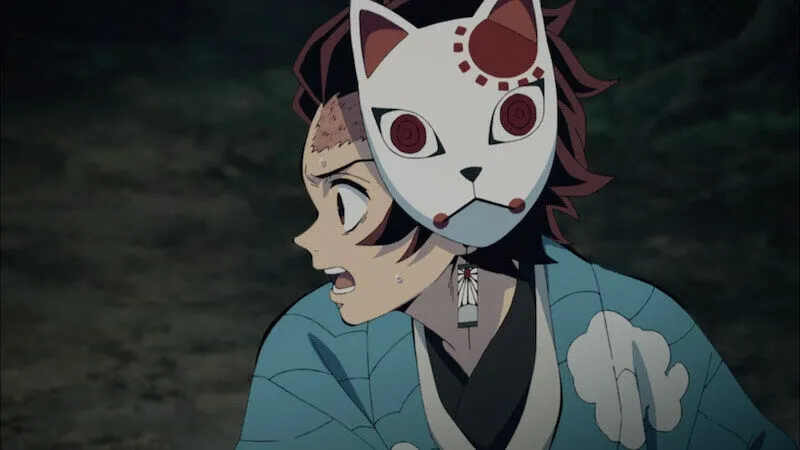 Demon Slayer Mask - Tanjiro view 4