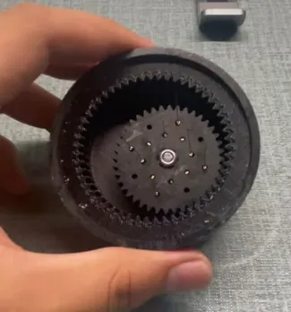 行星齿轮布粉器