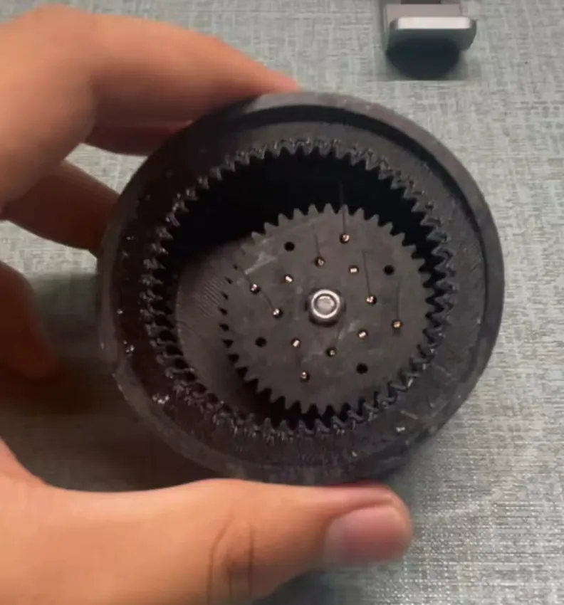 行星齿轮布粉器