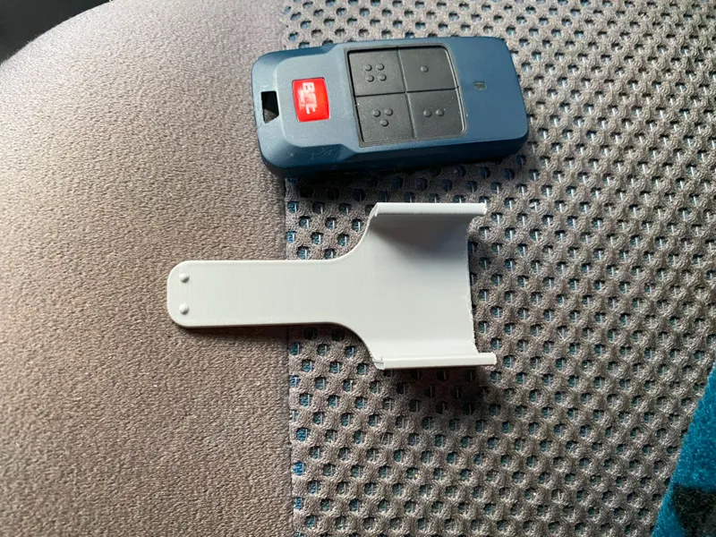 BFT Remote holder for visor