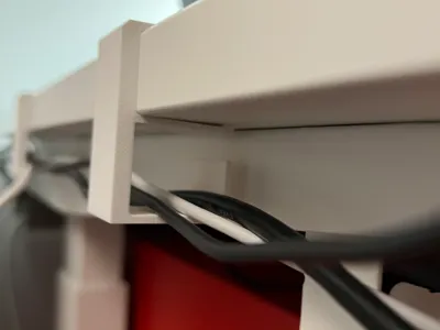 Cable Holder Ikea Mittzon 22mm