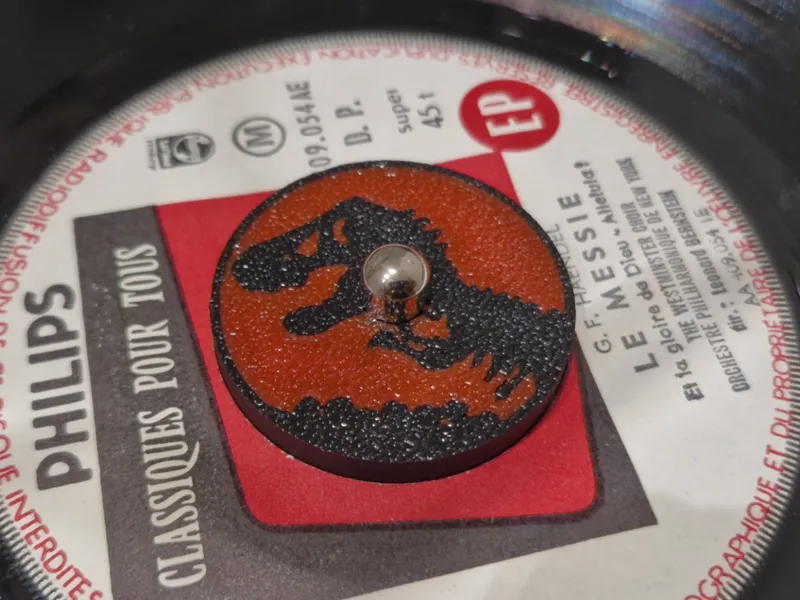 Vinyl Adapter 45 RPM (7") Jurassic Park
