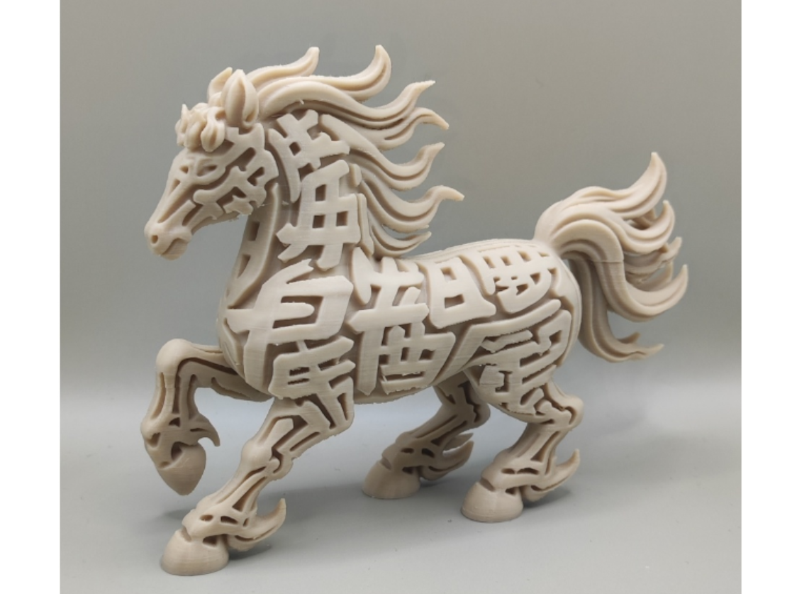 Chinese New Year 2026 Fire Horse Bing Wu figurine