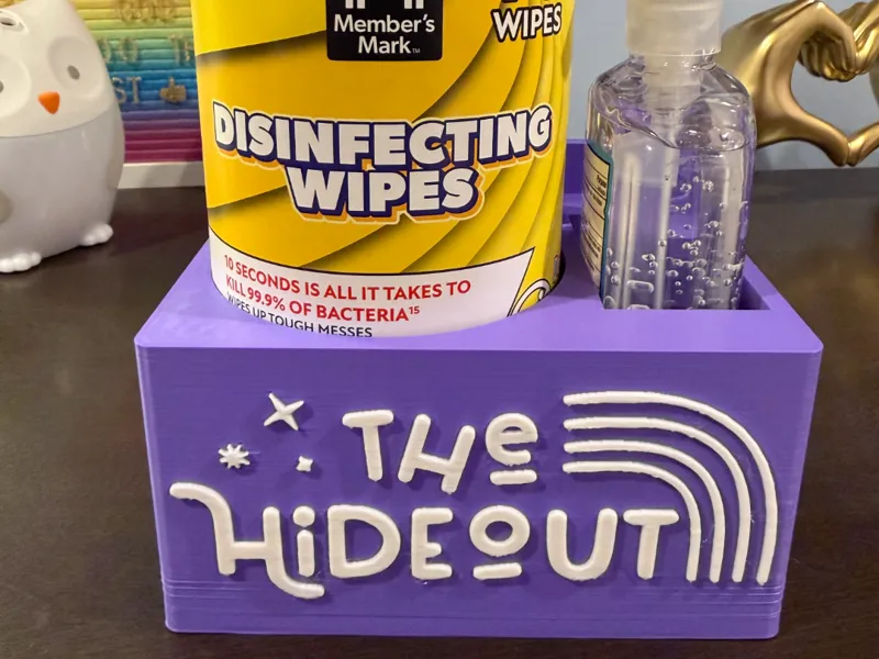 Wipes & Hand Sanitizer Holder