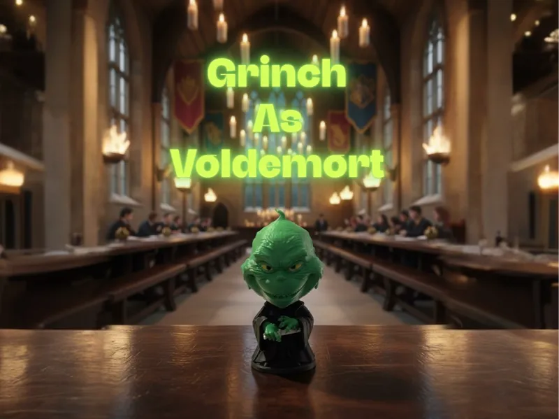 Grinch as Voldemort - Grinchemort