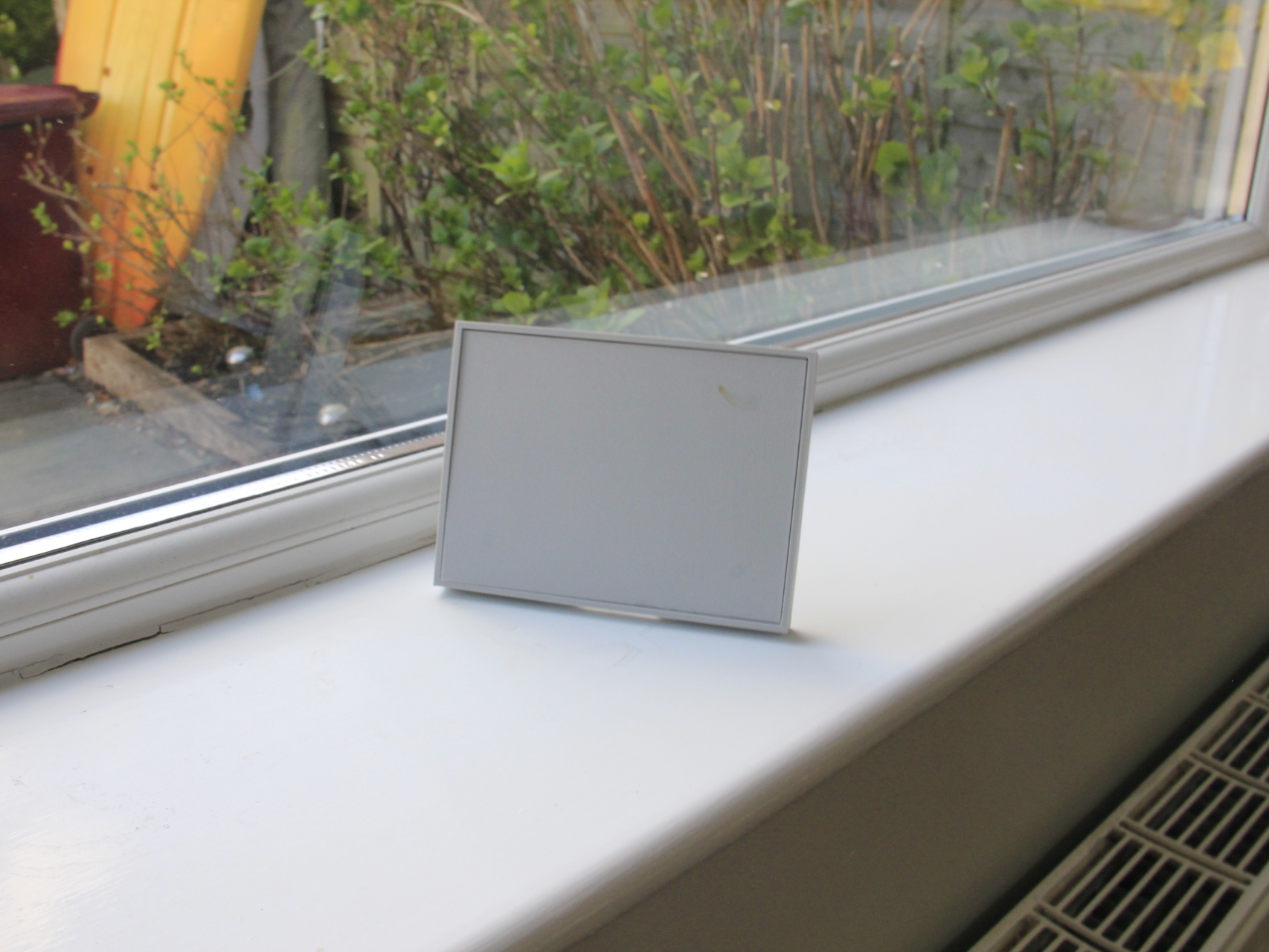 Blank Front Plate For Sign with Kickstand