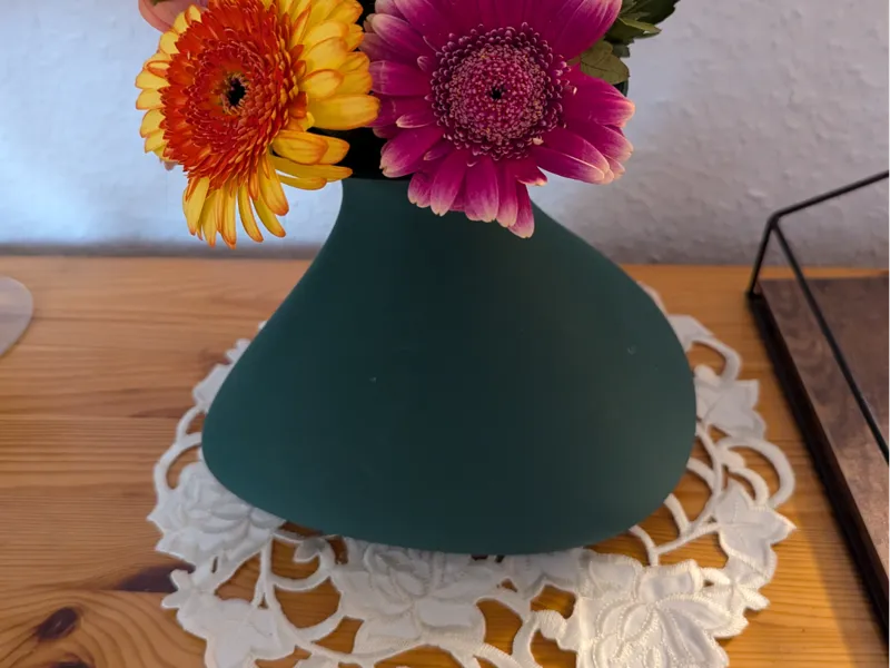Elegante Vase – Minimalistisches 3D-Design