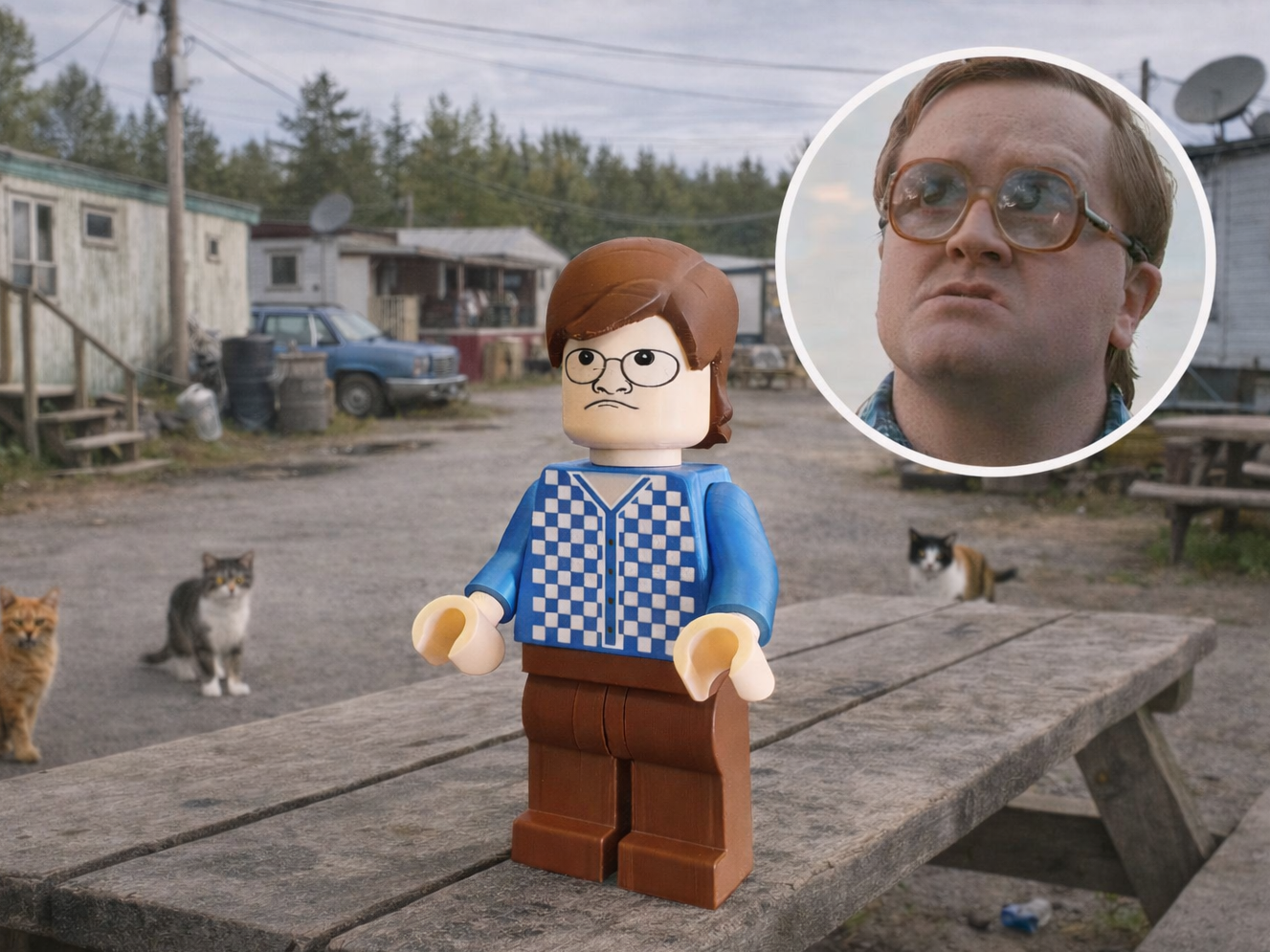 Brick man Bubbles(Trailer Park Boys) 20cm
